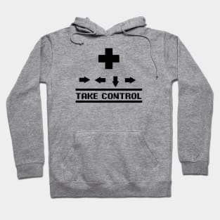 Take control! minimalistic gaming controller design Hoodie